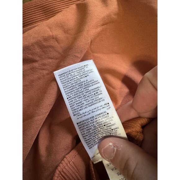 ATHLETA Brooklyn Ankle Pant in Sunset Glow Orange Style 198671 Women Size 4 READ - Picture 12 of 15